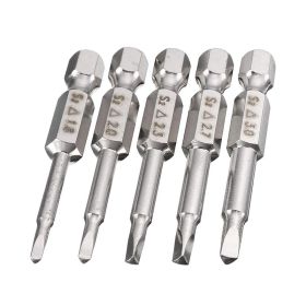 S2 Alloy Steel Screwdriver Triangle Bits Set