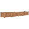 Raised Bed 78.7"x11.8"x9.8" Solid Wood Teak