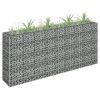 Gabion Raised Bed Galvanized Steel 70.9"x11.8"x35.4"