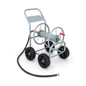 Garden Hose Reel Cart Holds 330ft of 3/4 Inch or 5/8 Inch Hose