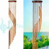 35'' Outdoor Wind Chimes Large 18 Tubes Deep Tone Chapel Bells for Garden Decor