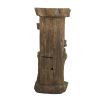 11x13.4x31.5" Rustic Decorative Tree Trunk 5 Tier Water Fountain, with Light and Pump, for Indoor and Outdoor