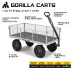 GOR1001-COM 1000-lb. Steel Utility Cart with 13" Tires