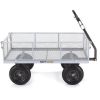 GOR1001-COM 1000-lb. Steel Utility Cart with 13" Tires