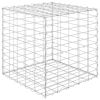 Cube Gabion Raised Bed Steel Wire 19.7"x19.7"x19.7"