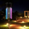 Solar Wind Chime Lights 7 Color Changing Decorative Lamp IP65 Waterproof Hanging String Lights