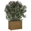 Garden Planter Honey Brown 39.4"x19.7"x27.6" Solid Wood Pine