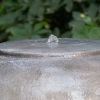 19.5x19.5x32.5" Heavy Outdoor Cement Fountain Antique Gray, Cute Unique Urn Design Water feature For Home Garden, Lawn, Deck & Patio