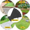 VEVOR Steel Lawn Edging; 5PCS Metal Landscape Edging; 39"x4" Garden Edging Border; Flexible Galvanized Steel Landscape Border; 16.25 ft Length Landsca