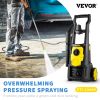 VEVOR Electric Pressure Washer; 2000 PSI; Max. 1.76 GPM Power Washer w/ 30 ft Hose; 5 Quick Connect Nozzles; Foam Cannon; Portable to Clean Patios; Ca