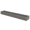 Gabion Raised Bed Galvanized Steel 212.6"x35.4"x19.7"