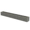 Gabion Raised Bed Galvanized Steel 177.2"x19.7"x19.7"