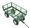 GOR400 400-lb. Steel Mesh Garden Cart with 10" Tires