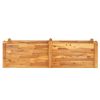 Garden Raised Bed 63"x23.6"x17.3" Solid Wood Acacia