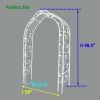 Metal Garden Arch Assemble Freely with 8 Styles Garden Arbor Trellis Climbing Plants Support Rose Arch Outdoor Arch Wedding Arch Party Events Archway