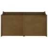 Garden Planter Honey Brown 59.1"x19.7"x27.6" Solid Wood Pine