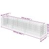 Gabion Raised Bed Galvanized Steel 106.3"x19.7"x19.7"