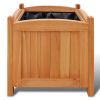 Wooden Raised Bed 11.8" x 11.8" x 11.8" Set of 2