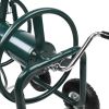 Iron Four-Wheel Pipe Truck Dark Green