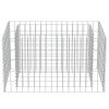 Gabion Raised Bed Galvanized Steel 35.4"x19.7"x19.7"