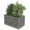 Gabion Raised Bed Galvanized Steel 35.4"x19.7"x19.7"