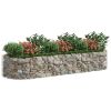 Gabion Raised Bed Galvanized Iron 118.1"x39.4"x19.7"