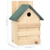 Bird Houses 4 pcs 9.1"x7.5"x13" Firwood