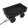 Garden Cart Liner Black 31.9"x16.1"x8.3" Fabric