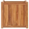 Raised Bed 19.7"x19.7"x19.7" Solid Wood Teak