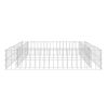 Gabion Raised Bed Galvanized Steel 39.4"x39.4"x7.9"