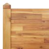 Garden Raised Bed 63"x23.6"x17.3" Solid Wood Acacia