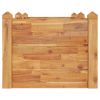 Garden Raised Bed 63"x23.6"x17.3" Solid Wood Acacia