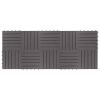 Decking Tiles 10 pcs Gray Wash 11.8"x11.8" Solid Acacia Wood