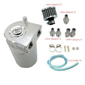 Exhaust Gas Filtration Of Car Modified General Ventilating Pot (Color: Silver)