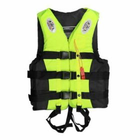 Children Swimming Buoyancy Vest Oxford Cloth Buoyancy Vest Adult Rescue Suit (Option: Yellow-3XL)