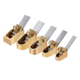 Woodworking Planer Curved Sole Metal Thumb Planer Luthier Tool (Option: 5pcs set)