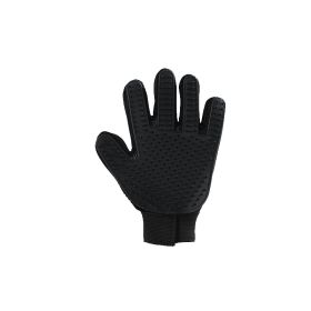 Pet Gloves Cat Petting Gloves Float Hair Cleaning Cleaning Beauty Massage Dog Supplies Dog Comb (Option: Black Left Hand-XKST)