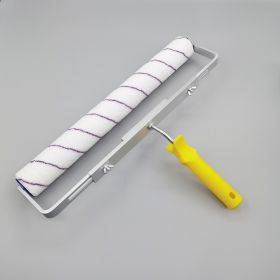 18-inch Paint Roller Lengthened Short Hair Medium Hair Long Hair Latex Paint Floor Paint Wall Brush Tool (Option: Short Hair 6mm With Bracket-71-18)