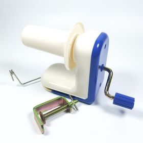 Small Household Wool Winding Machine Table Simple Shake Cable Implement (Option: Dark Blue-Custom)