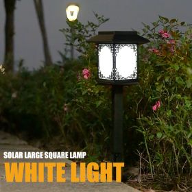 Outdoor Waterproof Solar LED Lights Decorate Garden Passages (Option: White light-3PCS)