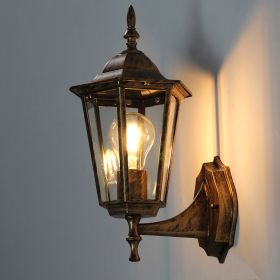 Retro courtyard hallway corridor lights (Option: Bronze No bulb)