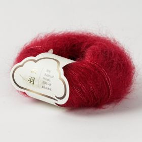 Mohair New Young Wool Silk Wool Hairline Rule (Option: 109 Rose)