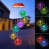 Yard Decor Lights; Solar Butterfly Chimes; 2023 Gifts for Mom/Dad/Women/Grandma/Wife/Daughter/Sister/Aunt/Nana/Grandfather/ ; Father Birthday Gifts; M