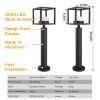 Outdoor Pathway LED Lights Lantern 23.6 IN IP44 Waterproof Garden Modern Landscape Lighting