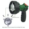 H2O WORKS Garden Hose Nozzle Thumb Control Heavy Duty Metal Water Nozzle with Adjustable Watering Patterns High Pressure Hose Nozzle Sprayer;  Pefect