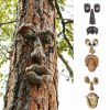 1pc Funny Tree Faces Decor, Old Man Tree Face Decoration, Yard Art