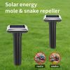 Ultrasonic Repeller; Solar Snake Repellent; Outdoor Waterproof Mole Repellent; Pest Control Tools With Stakes